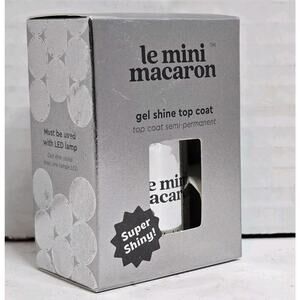 Le Mini Macaron Top Coat Nail Polish - 0.29 fl oz Sealed